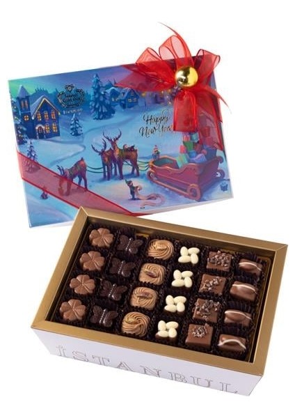 Yılbaşı Özel Spesiyal Çikolata - Yüksek Yılbaşı Kutusu No:1