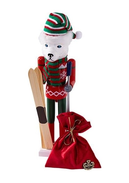 Yılbaşı Aksesuarı Fındıkkıran Kurşun Asker Yeşil 40 cm 23181