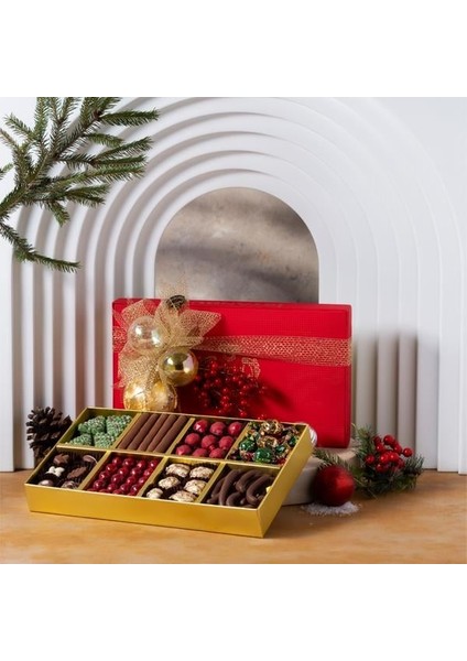 Yılbaşı Özel Spesiyal Çikolata -Kadife Büyük Set