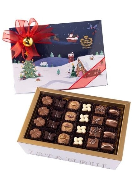 Yılbaşı Özel Spesiyal Çikolata - Yüksek Yılbaşı Kutusu No:2