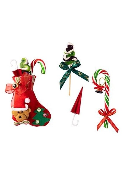 Yılbaşı Özel Küçük Yılbaşı Çorabı - Geyikli