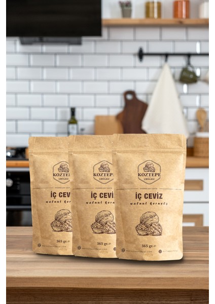 İç Ceviz Kelebek 365 gr × 3 Paket
