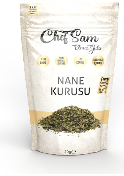 Kuru Nane 100 gr Fırın Kurutma Hijyenik