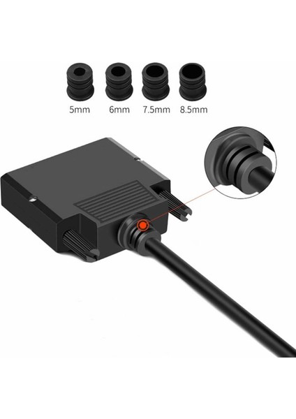 Kutulu DB25 To Dip Adaptör Dişi Terminal Soket 25 Pin D-Sub Paralel Port Haberleşme Uart Dc 3V 5V