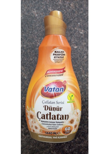 Dünür Çatlatan Konsantre Çamaşır Yumuşatıcı 1.440 ml x 3 Lü