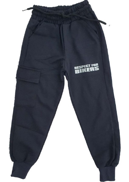 Kız Erkek Çocuk Eşofman Altı Kargo Cepli Rahat 5 - 16 Yaş