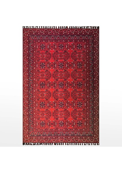 Arven 03 Afgan Dekoratif Etnik Kaymaz Taban Şönil Kilim 135X190 cm