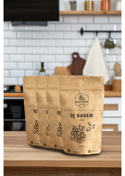 Çiğ Badem İçi 4 x 260 gr