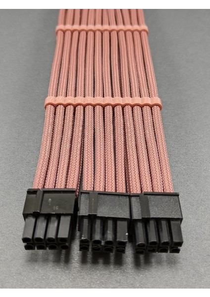 Rtx 8+8+8 Pin VGA (E.kartı) Uzatma - Bakır Sleeved