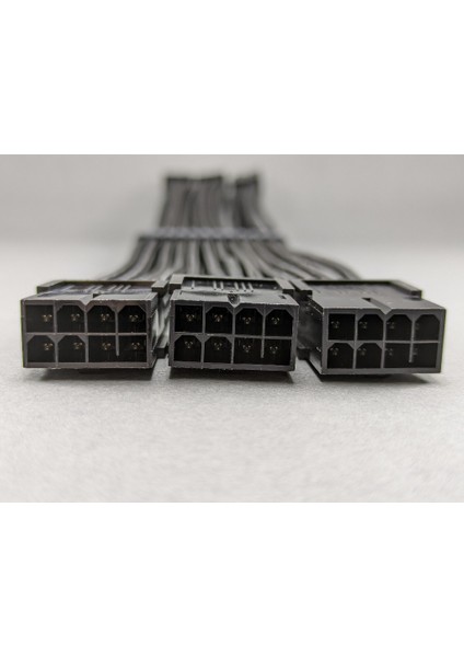 Rtx 8+8+8 Pin VGA (E.kartı) Uzatma - Bakır Sleeved