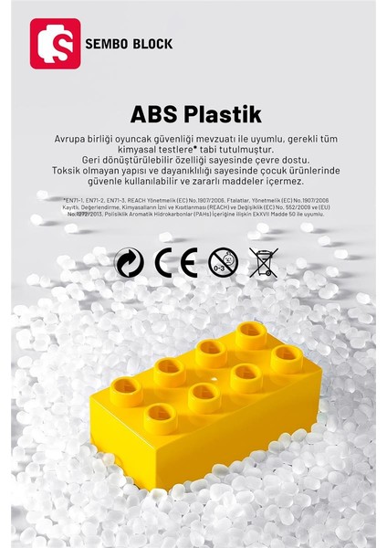 Sembo Block Kırmızı Klasik Motorsiklet 219 Parça Yapı Blokları LEGO ile Uyumlu (714534)