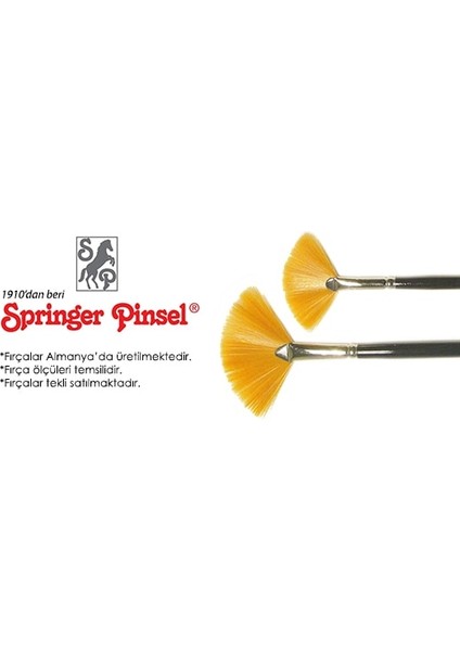 Sentetik Yelpaze Fırça 02