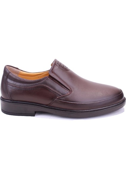 DMA08-07KS Kahve Ortopedik Günlük Kauçuk Taban Erkek Deri Ayakkabı fiyatları