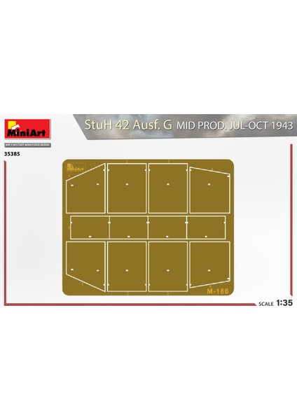 1:35 Stuh 42 Ausf. G Ara Üretim (Tem-Ekim 1943)