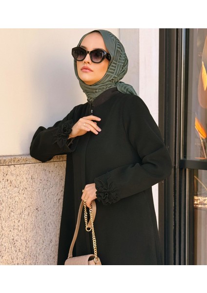 Gül Kaşe Manto modelleri