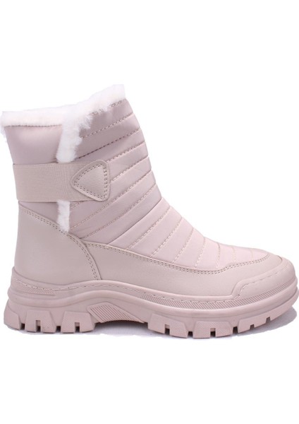 DZA07-627589 Bej Günlük Düztopuk Kadın Bot fiyatları