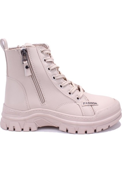 DZA07-627586 Bej Günlük Düztopuk Kadın Bot fiyatları