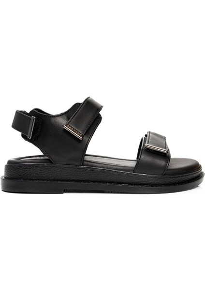 3Y2TS31610-31610 Zn Duz Sandalet (K)