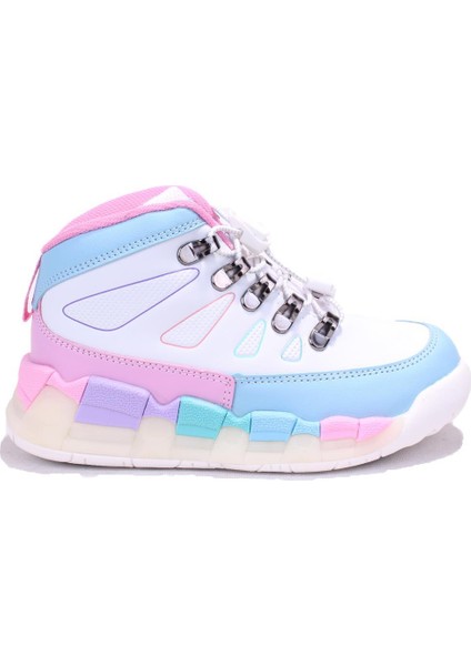 Ellen 946F24K417 Beyaz Günlük Işıklı Kız Çocuk Spor Bot fiyatları