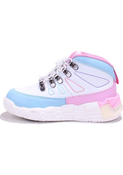 Ellen 946F24K417 Beyaz Günlük Işıklı Kız Çocuk Spor Bot modelleri