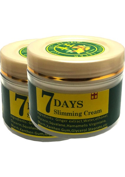 7 Days 2'li Adet Ginger Miracle Slimming Cream 100 ml