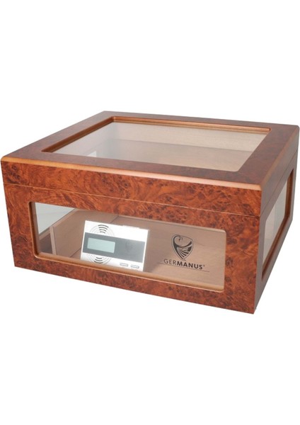 Oro Brown Camlı Humidor