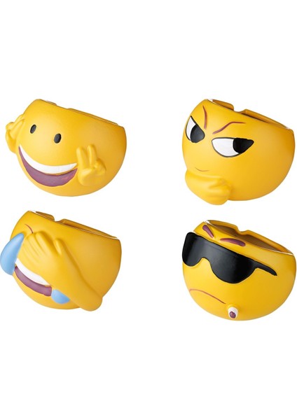 Gözlük Emoji Sigara Küllüğü