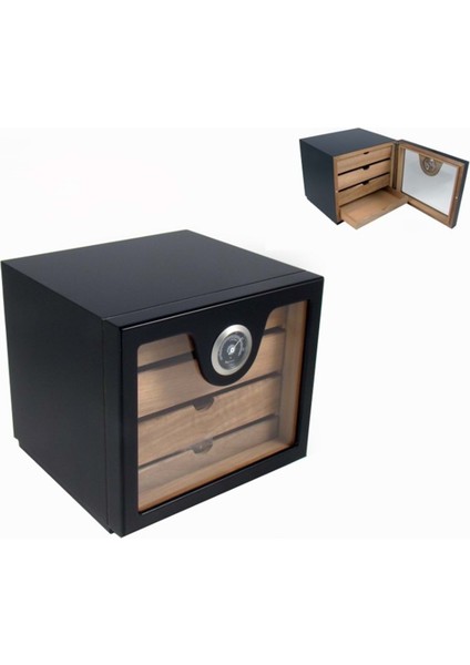 Camlı Black Humidor fiyatları