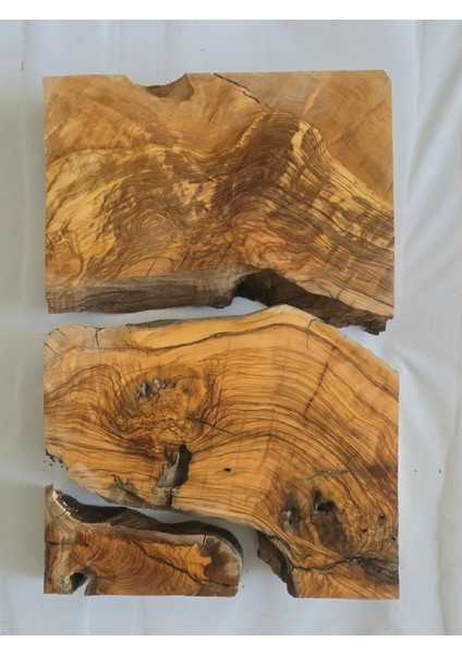 Zeytin Ağacı Ham Tabla - Hobi Epoksi Çalışmaları Için 40 x 27 cm 2/3/4 Parçalı Setler - Kendin Yap!