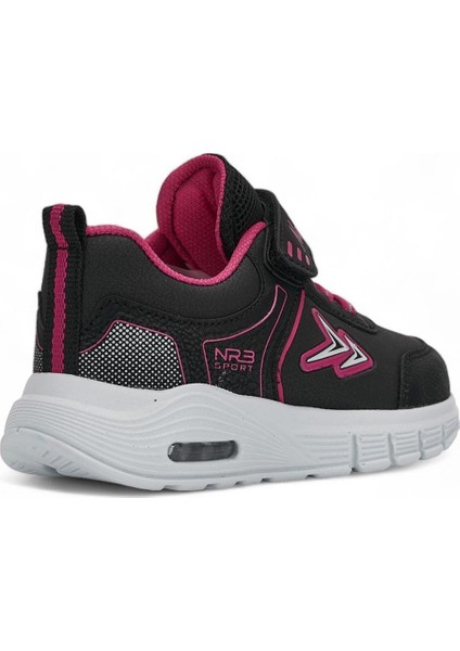 Nort Blue Çocuk 26-30 Siyah Fuşa Işıklı Anatomik Comfort Taban Sneaker fiyatları