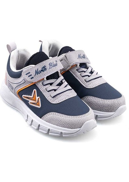 Nort Blue Çocuk 26-30 Lacivert Gri Işıklı Anatomik Comfort Taban Sneaker fiyatları