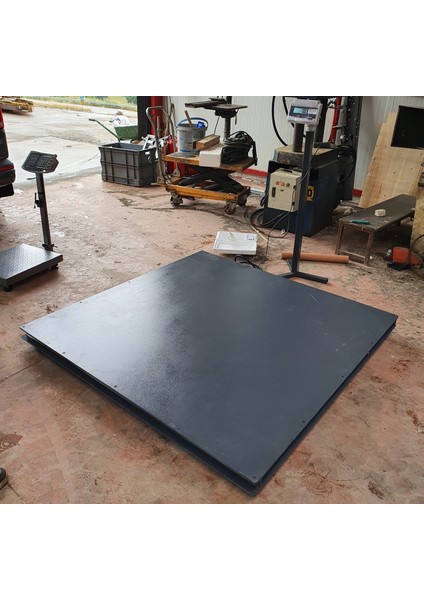 Platform Kantar 120X120 cm 3 Ton Şarjlı