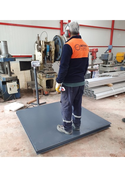 Platform Kantar 120X120 cm 3 Ton Şarjlı fiyatları