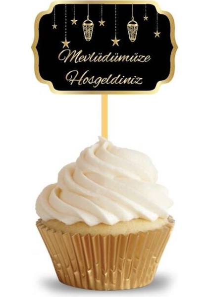 Mevlüdümüze Hoşgeldiniz Varaklı Kürdan 10 Lu