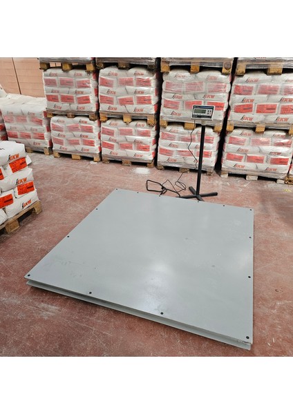 Platform baskül 150X150 cm 3 ton Şarjlı fiyatları