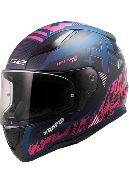 Rapid 2 Xtreet Kapalı Motosiklet Kaskı