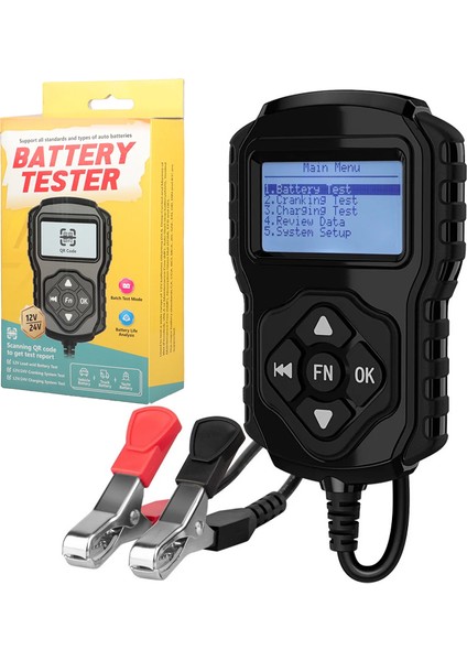 Battery Tester BA2001 12V 30-220 Ah Akü Test Cihazı