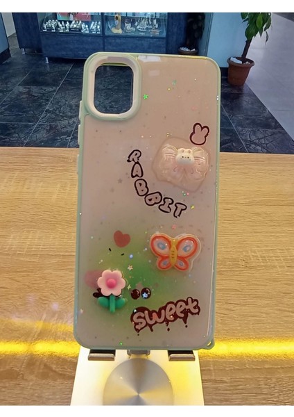 Samsung Galaxy 05 Uyumlu Kabartma Figürlü Darbe Korumalı Kapak Renkli Kılıf