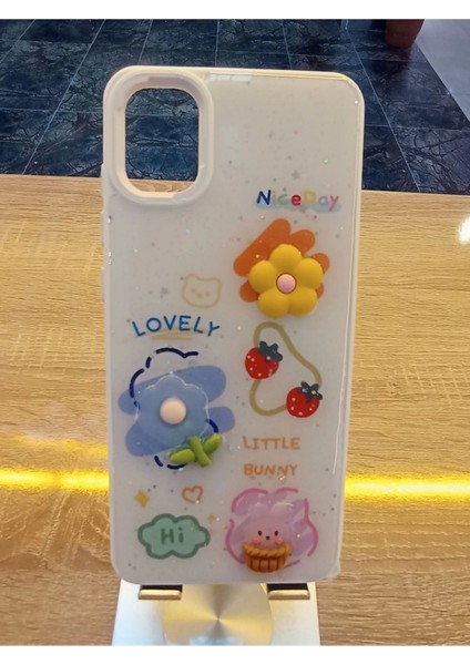 Samsung Galaxy 05 Uyumlu Kabartma Figürlü Darbe Korumalı Kapak Renkli Kılıf