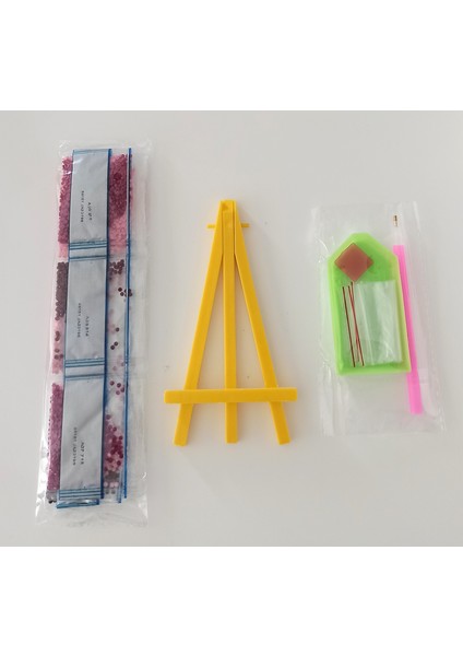 Boncuklu Taşlı Mozaik Elmas Goblen Pano Tablo Resim Puzzle Dıamond Paıntıng Ebat 21X25 Çocuklar Için modelleri