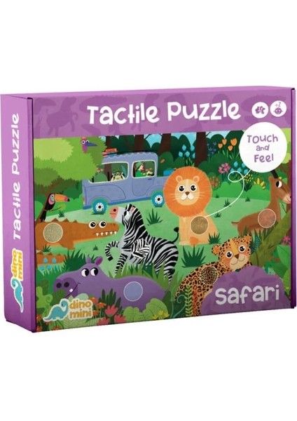 Neobebek Tactile Puzzle - Safari