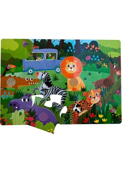 Neobebek Tactile Puzzle - Safari fiyatları