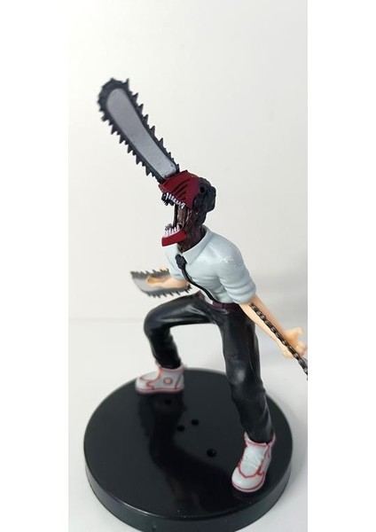 Anime Figür Chainsaw Man Testere Adam 15 cm Karakter Figür Oyuncak Biblo