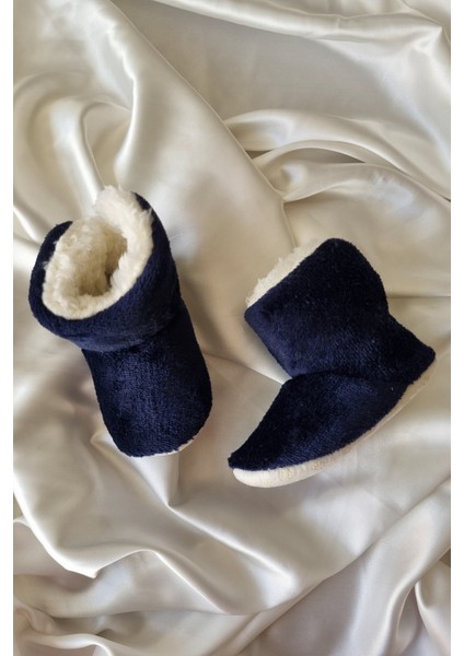 Peluş Bebek Tüylü Kaymaz Taban Patik 0-9 Ay Panduf modelleri