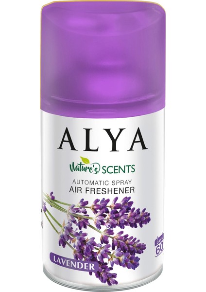 Nature's Scents Lavander - Lavanta Oda Kokusu Yedek Makine Spreyi 250 ml