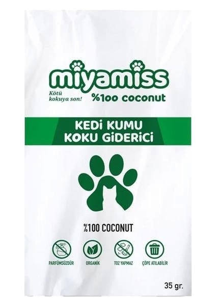 Coconut Kedi Kumu Giderici 35 gr