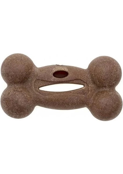 Ecomfy Toy Woody Kemik Şeklinde Köpek Oyuncağı Kahverengi 16.5 cm