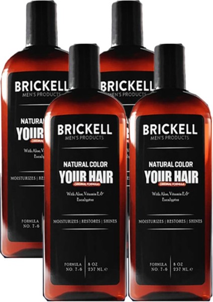 Erkeklere Özel Birckell 4Adet 237 ml Beyazlara Saç Sakal Şampuanı Antiwhite THAP926000364