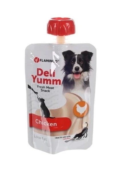 Deli Yumm Taze Tavuk Etli Sıvı Köpek Ödül Maması 90 gr