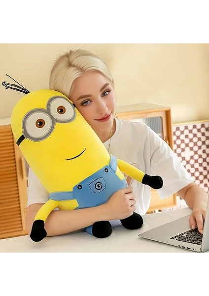 Minyonlar Kevin 55 cm Büyük Peluş Oyuncak Minions Plush Hediyelik Oyuncak